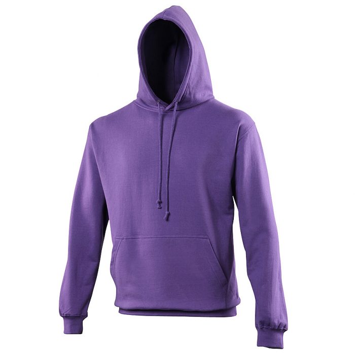 Swimteam College Hooded Sweatshirt Purple