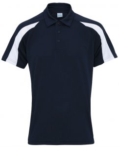 Poolside Contrast Polo Navy/White