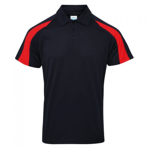 Poolside Contrast Polo Navy/Red