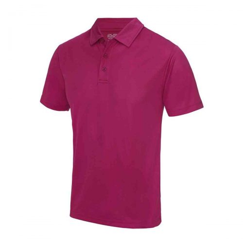 Poolside Polo Shirt Hot Pink