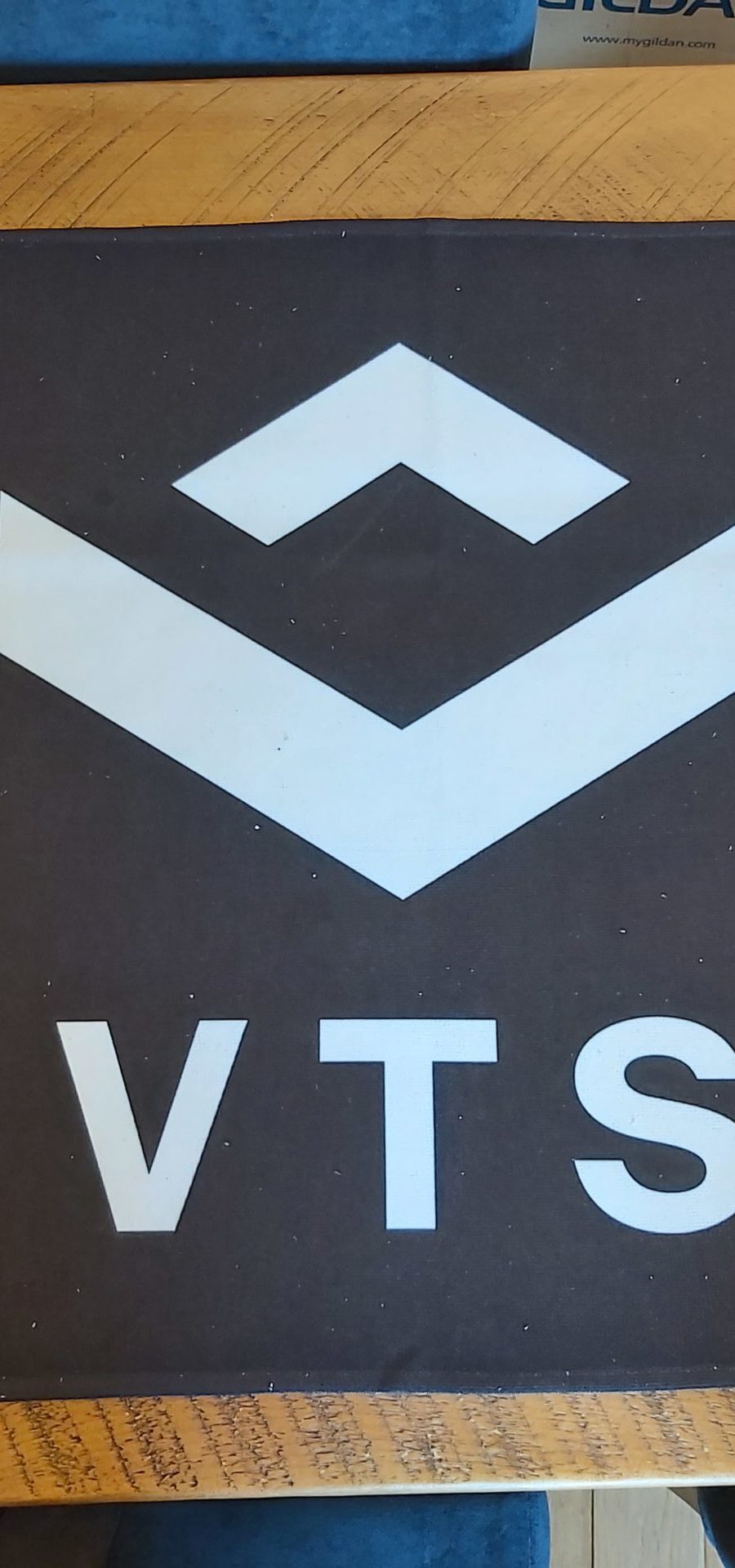 Corporate branded towel for VTSs